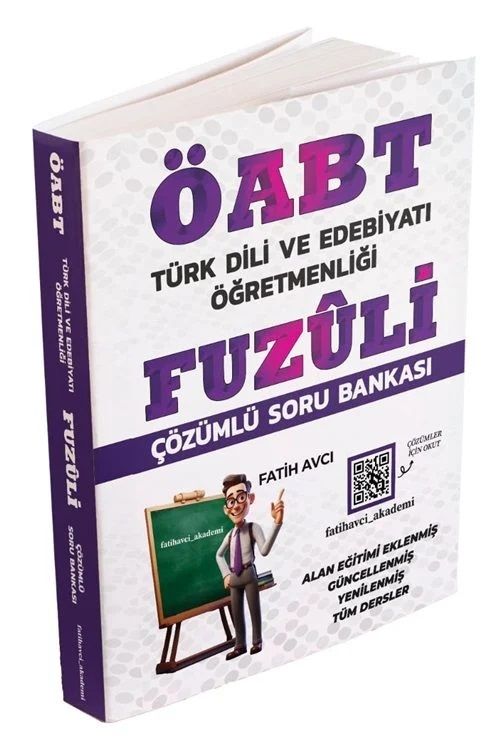 Fatih Avcı ÖABT Türk Dili ve Edebiyatı Öğretmenliği Fuzuli Soru Bankası Çözümlü Fatih Avcı - İADESİZ