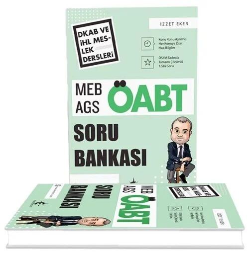 Eker Test ÖABT MEB-AGS Din Kültürü ve Ahlak Bilgisi Öğretmenliği Soru Bankası Çözümlü - İzzet Eker Eker Test Yayınları - İADESİZ