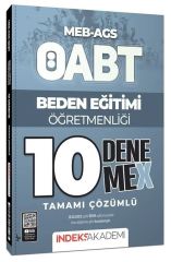 İndeks Akademi ÖABT MEB-AGS Beden Eğitimi Öğretmenliği 10 DenemeX Çözümlü İndeks Akademi Yayıncılık - İADESİZ