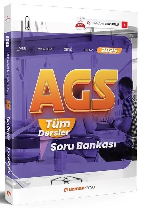 Uzman Kariyer 2025 MEB-AGS Tüm Dersler Soru Bankası Çözümlü Uzman Kariyer Yayınları