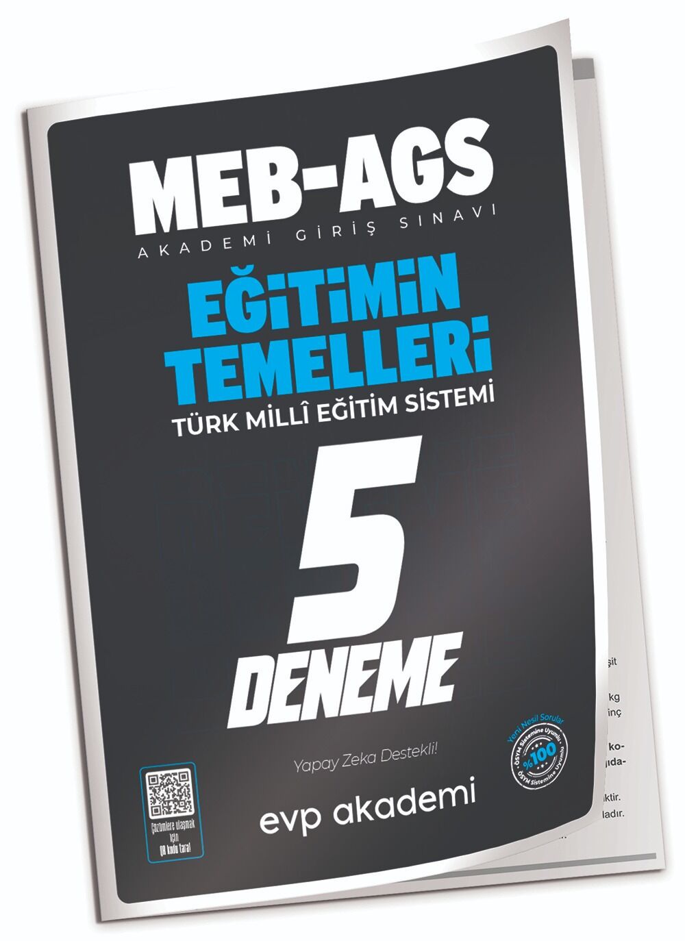 EVP Akademi MEB-AGS Eğitimin Temelleri 5 Deneme Çözümlü EVP Akademi
