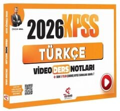 Tekrar Akademi 2026 KPSS Türkçe Video Ders Notları - Ercenk Ural Tekrar Akademi Yayınları