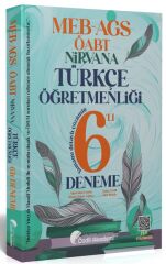 Özdil Akademi ÖABT MEB-AGS Türkçe Öğretmenliği NİRVANA 6 Deneme Çözümlü - Yekta Özdil Özdil Akademi - İADESİZ