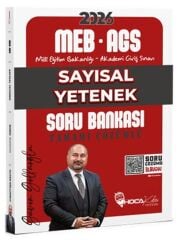 Hoca Kafası 2026 MEB-AGS Sayısal Yetenek Soru Bankası Çözümlü - Güven Göllüoğlu Hoca Kafası Yayınları