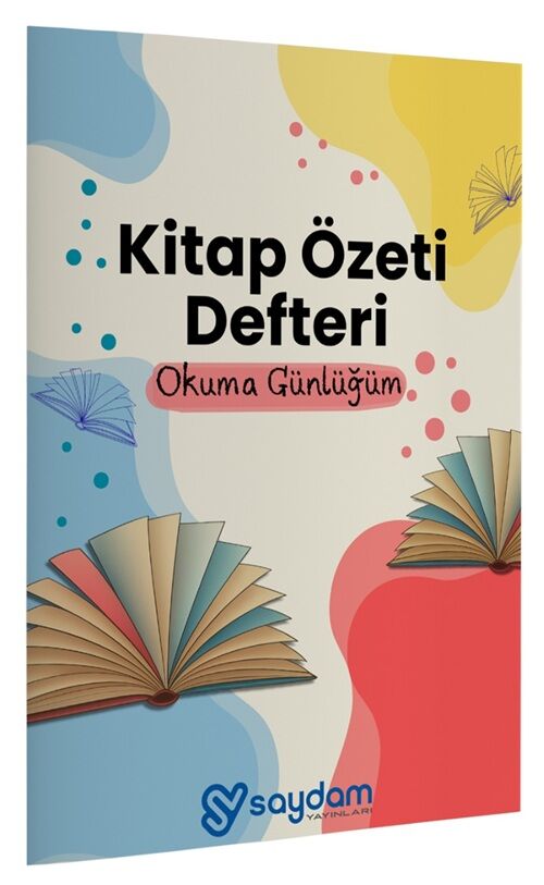 Saydam Kitap Özeti Defteri - Okuma Günlüğüm Saydam Yayınları