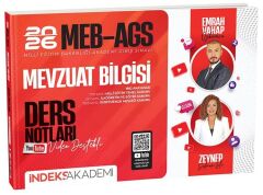 İndeks Akademi 2026 MEB-AGS Mevzuat Bilgisi Video Ders Notları - Emrah Vahap Özkaraca, Zeynep Salman İçli İndeks Akademi Yayıncılık