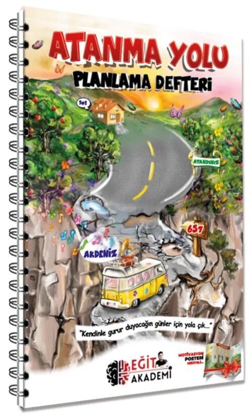 Eğit Akademi KPSS MEB-AGS Atanma Yolu Planlama Defteri Eğit Akademi - İADESİZ