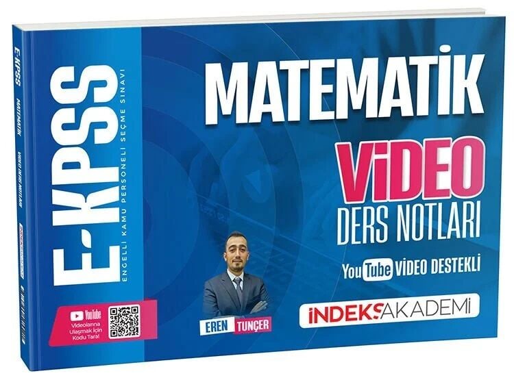 İndeks Akademi 2026 EKPSS Matematik Video Ders Notları - Eren Tunçer İndeks Akademi Yayıncılık