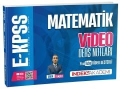 İndeks Akademi 2026 EKPSS Matematik Video Ders Notları - Eren Tunçer İndeks Akademi Yayıncılık