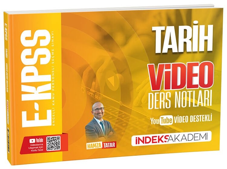 İndeks Akademi 2026 EKPSS Tarih Video Ders Notları - Hamza Tatar İndeks Akademi Yayıncılık