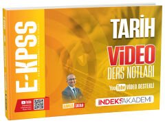 İndeks Akademi 2026 EKPSS Tarih Video Ders Notları - Hamza Tatar İndeks Akademi Yayıncılık