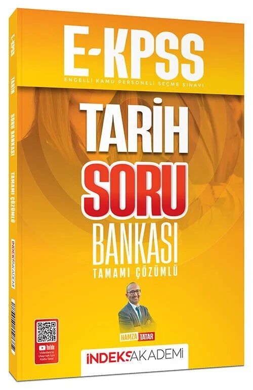 İndeks Akademi 2026 EKPSS Tarih Soru Bankası Çözümlü - Hamza Tatar İndeks Akademi Yayıncılık