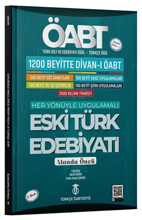 Türkçe ÖABTDEYİZ Divanı ÖABT Türkçe-Türk Dili Edebiyatı Eski Türk Edebiyatı - Enes Kaan Şahin, Asım Kara Türkçe ÖABTDEYİZ - İADESİZ