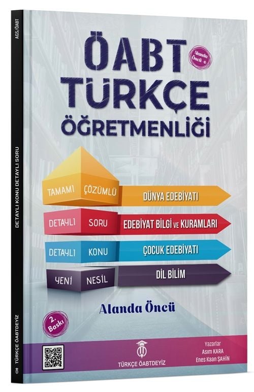 Türkçe ÖABTDEYİZ ÖABT Türkçe Dünya Edebiyatı, Edebiyat Bilgi ve Kuramları, Çocuk Edebiyatı, Dil Bilim Konu Anlatımlı Soru Bankası - Enes Kaan Şahin, Asım Kara Türkçe ÖABTDEYİZ - İADESİZ