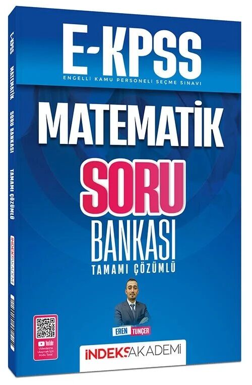 İndeks Akademi 2026 EKPSS Matematik Soru Bankası Çözümlü - Eren Tunçer İndeks Akademi Yayıncılık