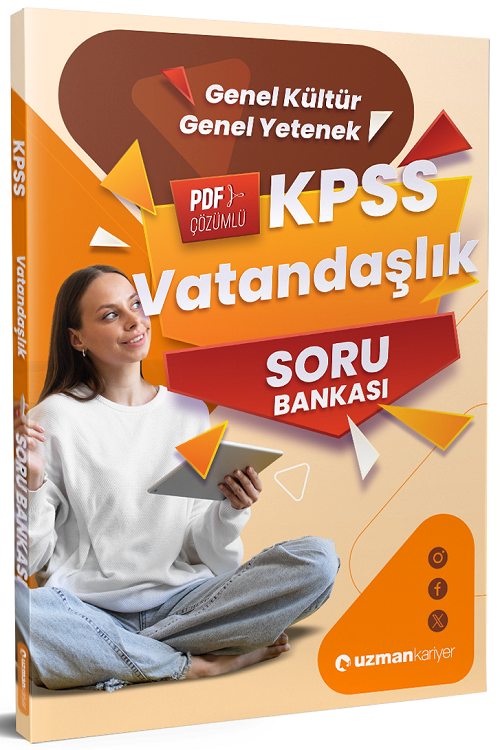 Uzman Kariyer 2026 KPSS Vatandaşlık Soru Bankası Çözümlü Uzman Kariyer Yayınları