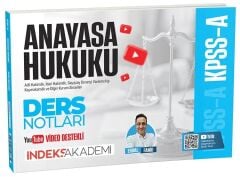 İndeks Akademi KPSS A Grubu Anayasa Hukuku Video Ders Notları - Erdal Fanid İndeks Akademi Yayıncılık