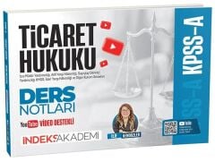 İndeks Akademi KPSS A Grubu Ticaret Hukuku Video Ders Notları - Elif Kendüzler İndeks Akademi Yayıncılık