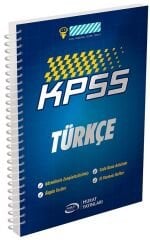 Murat KPSS Türkçe Defteri Murat Yayınları