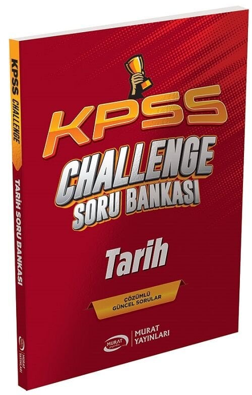 Murat KPSS Tarih CHALLENGE Soru Bankası Çözümlü Murat Yayınları