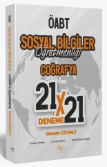 CBA Yayınları ÖABT Sosyal Bilgiler Coğrafya 21x21 Deneme Çözümlü CBA Yayınları - İADESİZ
