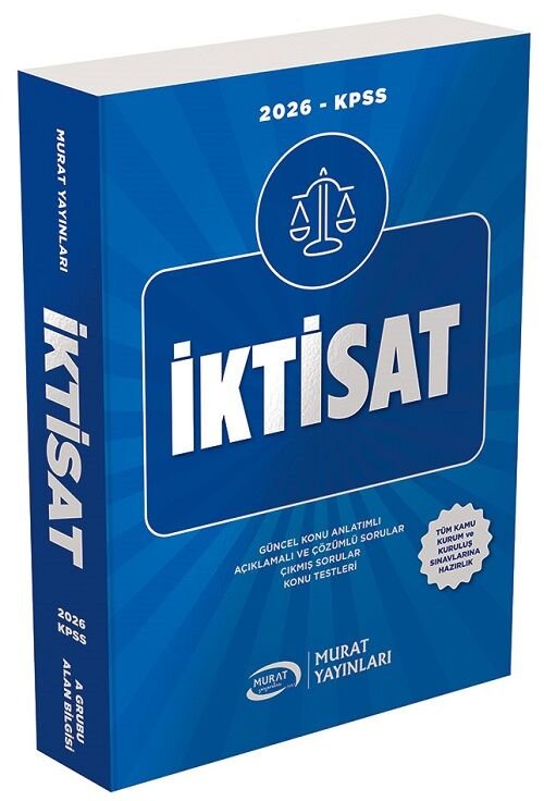 Murat 2026 KPSS A Grubu İktisat Konu Anlatımlı Murat Yayınları