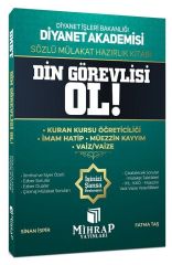 Mihrap Diyanet Akademisi Din Görevlisi Ol Sözlü Mülakat Hazırlık Kitabı Mihrap Yayınları - İADESİZ