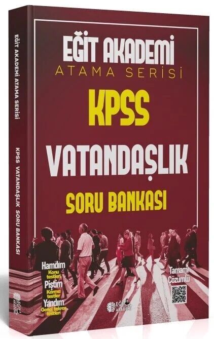 Eğit Akademi KPSS Vatandaşlık Atama Serisi Soru Bankası Eğit Akademi