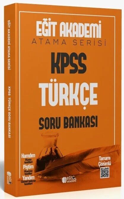 Eğit Akademi KPSS Türkçe Atama Serisi Soru Bankası Eğit Akademi