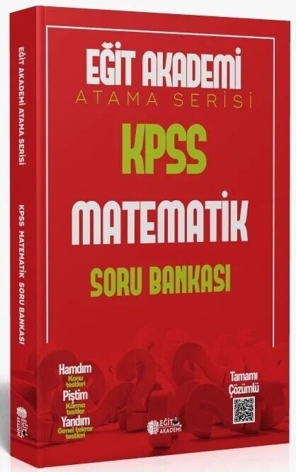 Eğit Akademi KPSS Matematik Atama Serisi Soru Bankası Eğit Akademi
