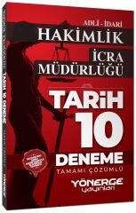 Yönerge Adli İdari Hakimlik İcra Müdürlüğü Tarih 10 Deneme Çözümlü Yönerge Yayınları