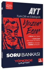 Yönerge YKS AYT Türk Dili ve Edebiyatı Yazar Eser Soru Bankası Yönerge Yayınları