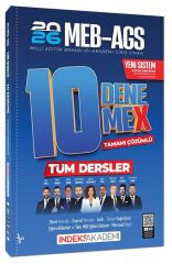 İndeks Akademi 2026 MEB-AGS Tüm Dersler 10 DenemeX Çözümlü İndeks Akademi Yayıncılık