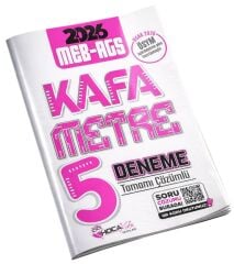 Hoca Kafası 2026 MEB-AGS Tüm Dersler Kafametre 5 Deneme Çözümlü Hoca Kafası Yayınları