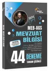 Doktrin MEB-AGS Mevzuat Bilgisi 44 Deneme Çözümlü - Sertaç Özbey Doktrin Yayınları