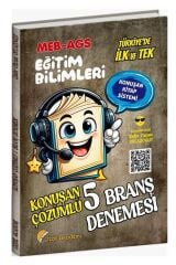 Özdil Akademi MEB-AGS Eğitim Bilimleri Konuşan 5 Deneme Çözümlü - Zafer Özcan Oflazoğlu Özdil Akademi Yayınları