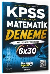 Peramila KPSS Matematik 6 Deneme Çözümlü Peramila Yayıncılık