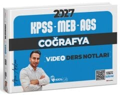 Hoca Kafası 2027 KPSS MEB-AGS Coğrafya Video Ders Notları - Akın Arslan Hoca Kafası Yayınları