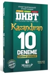 Mihrap DHBT Kazandıran 10 Deneme - Sinan İspir, Fatma Taş Mihrap Yayınları - İADESİZ