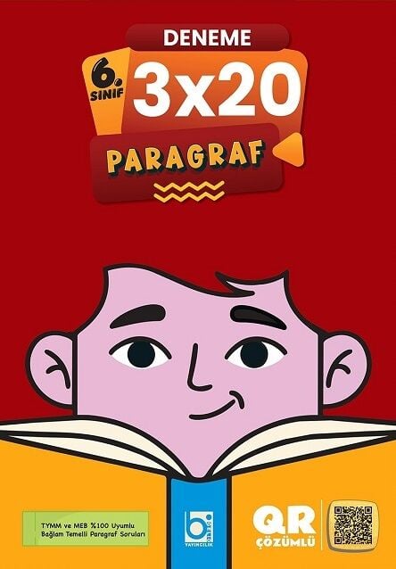 Bigelio 6. Sınıf Paragraf 3x20 Deneme Çözümlü Bigelio Yayıncılık