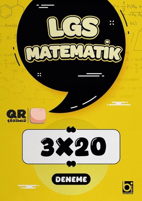 Bigelio LGS Matematik 3x20 Deneme Çözümlü Bigelio Yayıncılık
