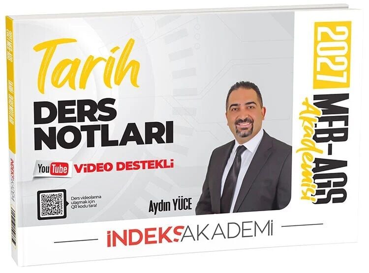 İndeks Akademi 2027 MEB-AGS Akademisi Tarih Video Ders Notları - Aydın Yüce İndeks Akademi Yayıncılık