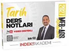 İndeks Akademi 2027 MEB-AGS Akademisi Tarih Video Ders Notları - Aydın Yüce İndeks Akademi Yayıncılık