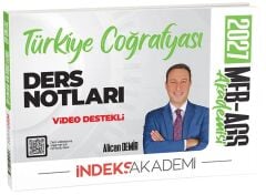 İndeks Akademi 2027 MEB-AGS Akademisi Türkiye Coğrafyası Video Ders Notları - Alican Demir İndeks Akademi Yayıncılık