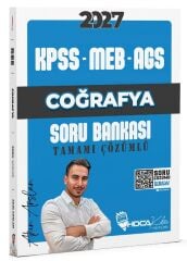 Hoca Kafası 2027 KPSS MEB-AGS Coğrafya Soru Bankası Çözümlü - Akın Arslan Hoca Kafası Yayınları