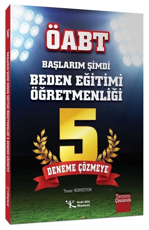 Kadir Koç Akademi ÖABT BESYO Başlarım Şimdi Beden Eğitimi 5 Deneme Çözmeye Kadir Koç Akademi - İADESİZ