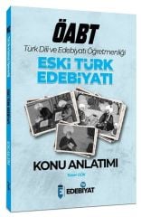 Edebiyat TV ÖABT Türk Dili Edebiyatı Eski Türk Edebiyatı Konu Anlatımı - Taner Gök Edebiyat TV Yayınları - İADESİZ