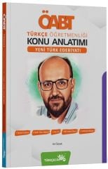 Türkçecim TV ÖABT Türkçe Öğretmenliği Yeni Türk Edebiyatı Konu Anlatımı - Ali Özbek Türkçecim TV Yayınları - İADESİZ
