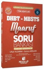 Mihrap DHBT MBSTS Maaruf Soru Bankası Çözümlü Mihrap Yayınları - İADESİZ