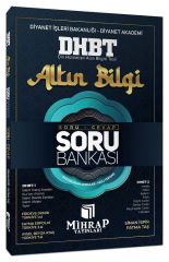Mihrap DHBT Altın Bilgi Soru Cevap Soru Bankası Mihrap Yayınları - İADESİZ